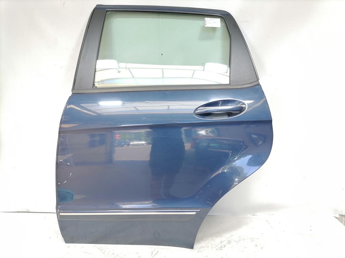Mercedes A-Klasse W169 original T&uuml;r hinten links 375 Atollblau Metallic Bj.2006